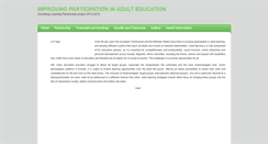 Desktop Screenshot of eu-adult-learning.net
