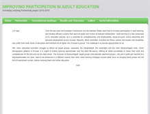 Tablet Screenshot of eu-adult-learning.net